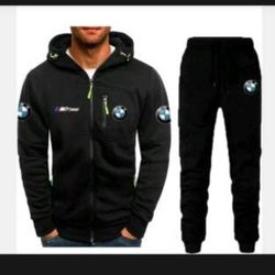 BMW Zip Up Sweat Shirt And Pants Joggers