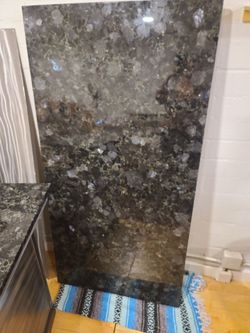 Laboradite countertop slabs.  Gorgeous!