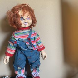 Chucky Doll On Stand