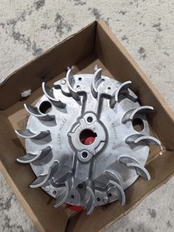 590544 Flywheel Lawn Mower Replacement Parts, compatible with Briggs & Stratton Small Engine Model 08P502/0029-H1 Parts, high-grade steel Flywhee