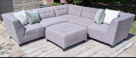 Grey Modular Sectional Couch, DELIVERY AVAILABLE!!
