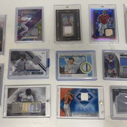 Baseball Patch Card Collection