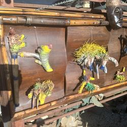 Bamboo  ART WORK IN FRAME.  .Awesome