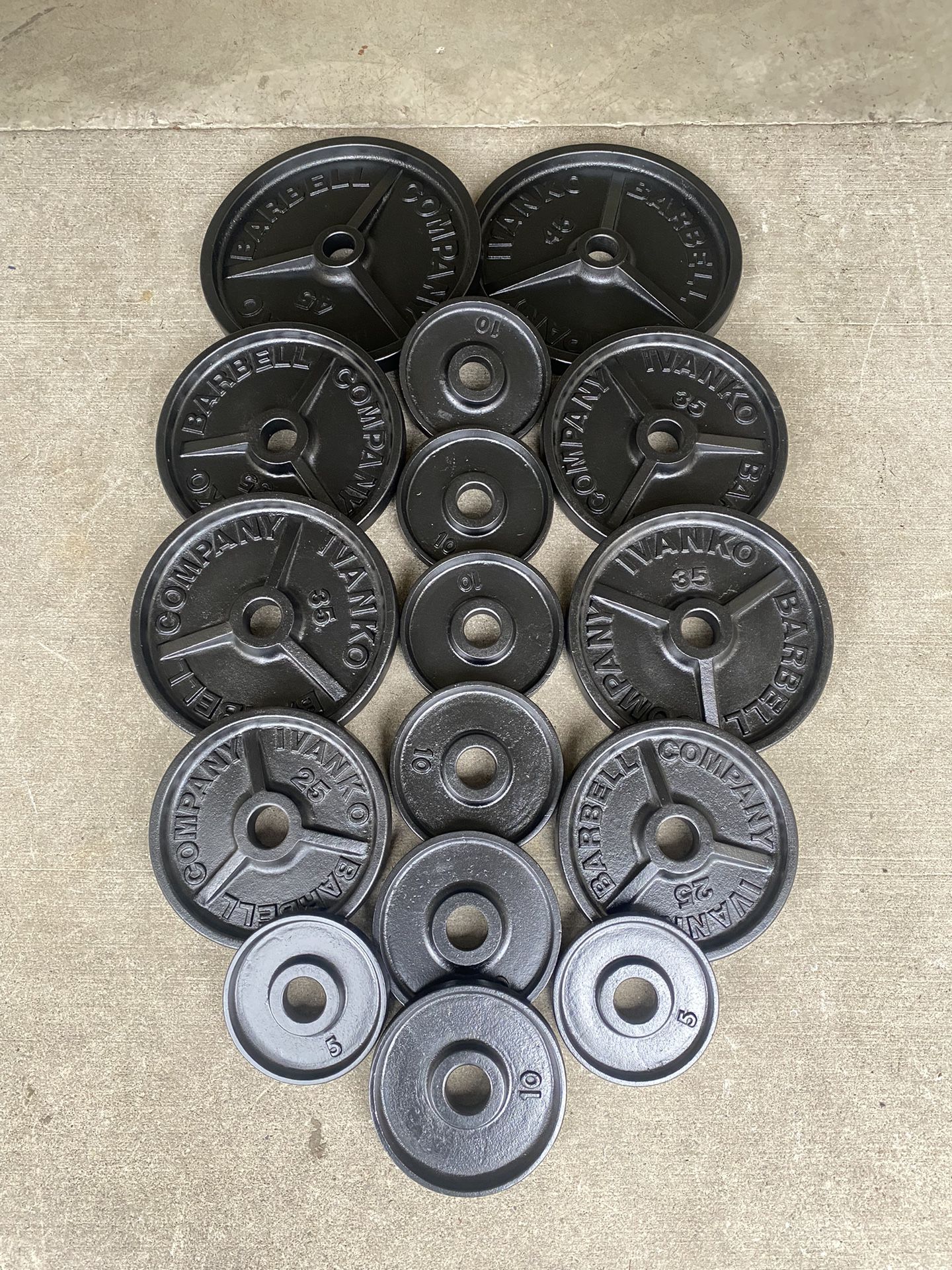 Ivanko Olympic Weights 