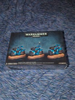 Warhammer 40k space Marine bike squad box