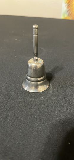 Silver plated handbell