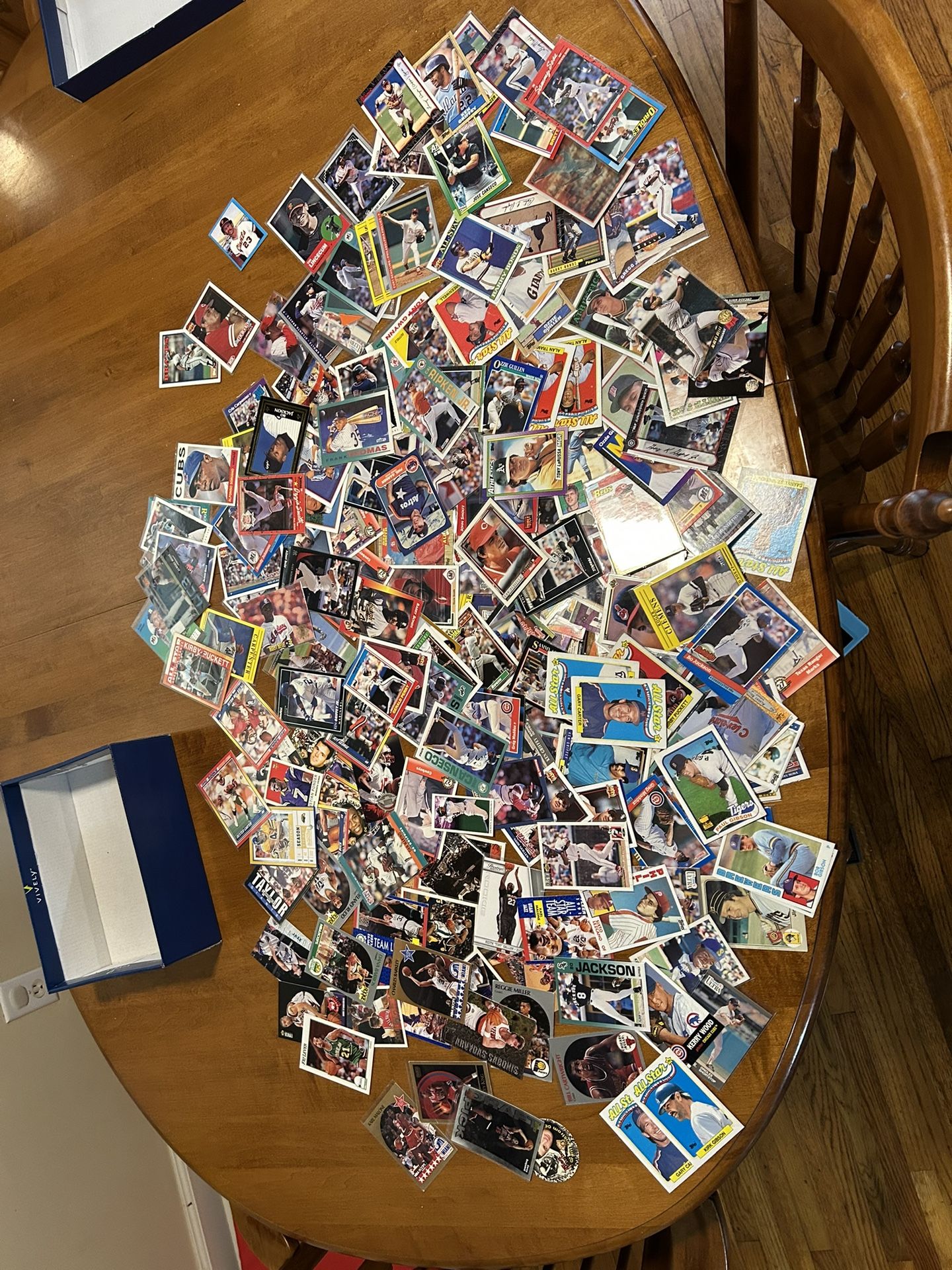 Lot Of Football, Baseball, And Basketball Cards.