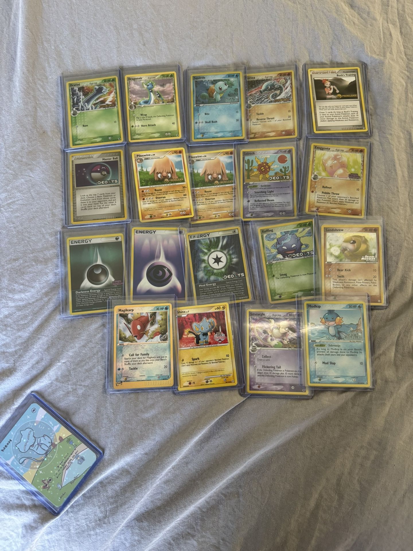 Pokemon Stamped Cards