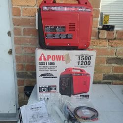 ipower GXS1500w inverter generator Light weight and Very Quiet