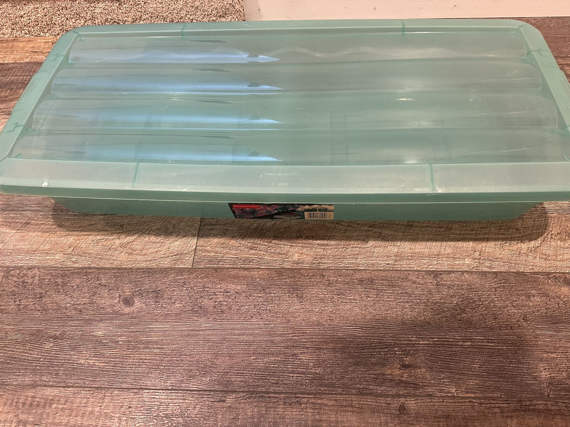 Rubbermaid Holiday Under The Bed Space Saver Container 