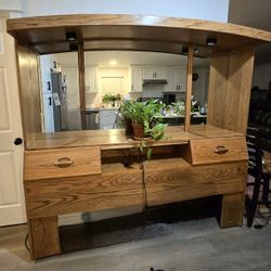 Queen Headboard With Mirror And Lights