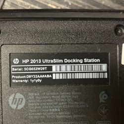 Hp Docking Station + Charger