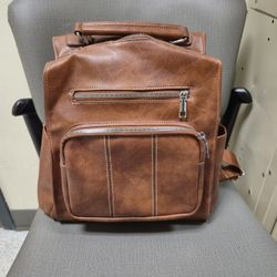 Leather Backpack