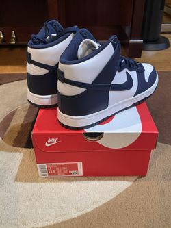 Nike Dunk High Navy Size 11