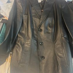 Leather Jacket Medium