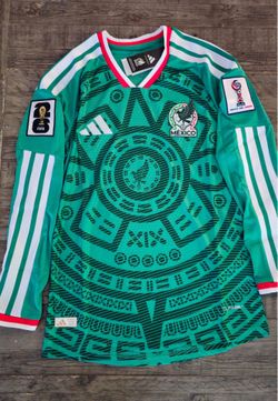 Mexico jerseys manga larga version jugador