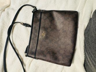 COACH  cross body purse medium size