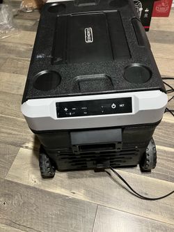 Portable Refrigerator, Portable Freezer, 37 Quart(35L) Electric Cooler