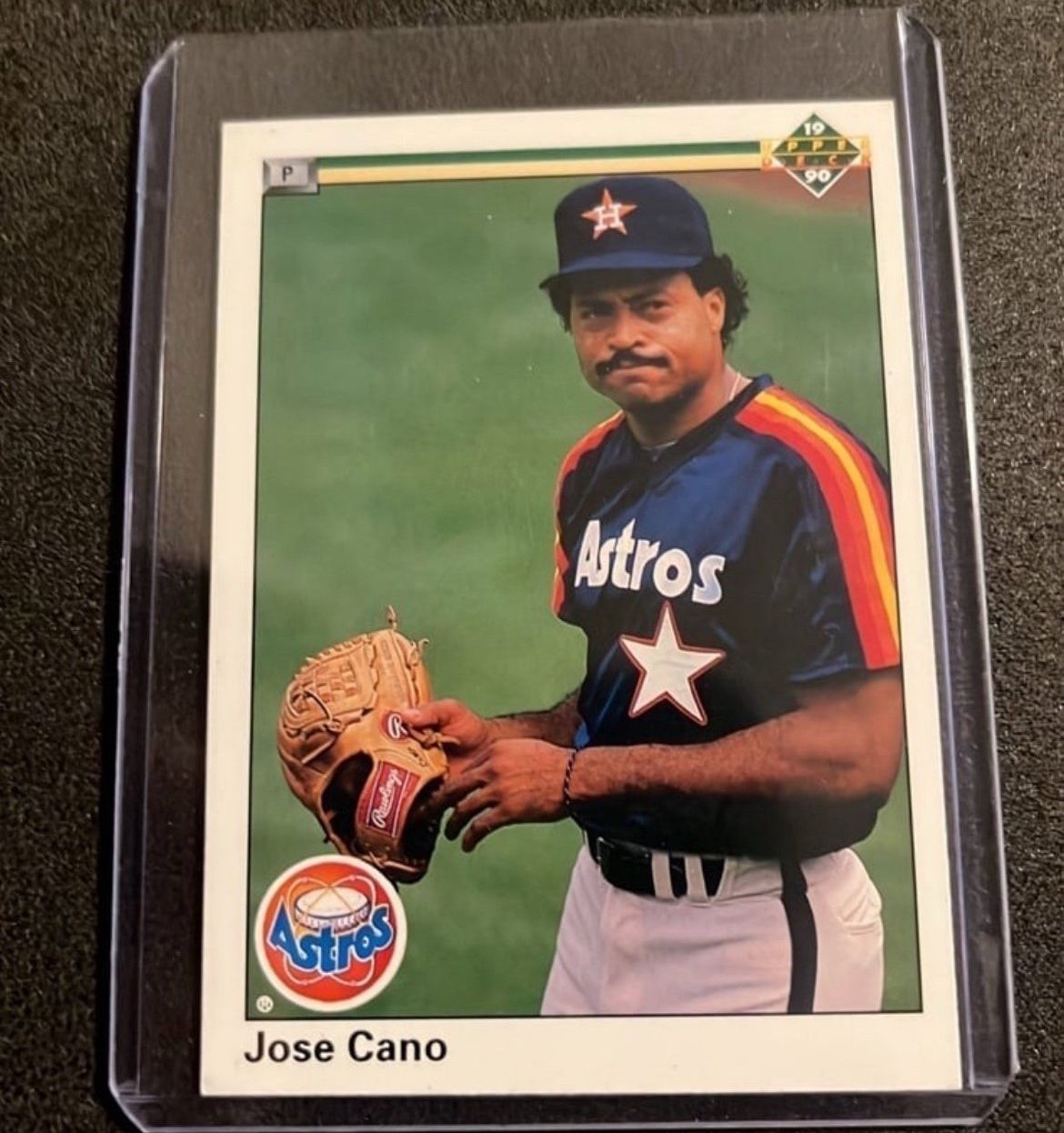 1990 Jose Cano Houston Astros Upper Deck Baseball Card # 43