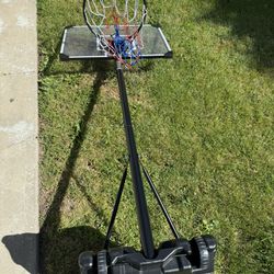 8ft Adjustable Basketball Hoop