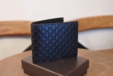 ☃Gucci Micro Guccissima Bi-Fold Wallet