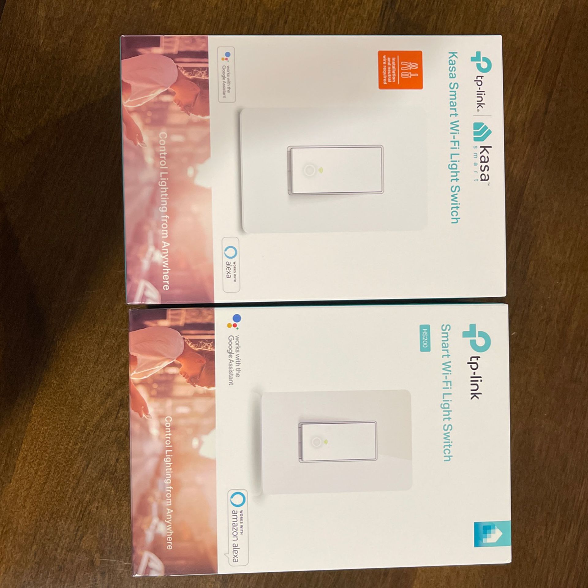 TP-LINK : Smart Wi-Fi Light Switch (2 Pack)
