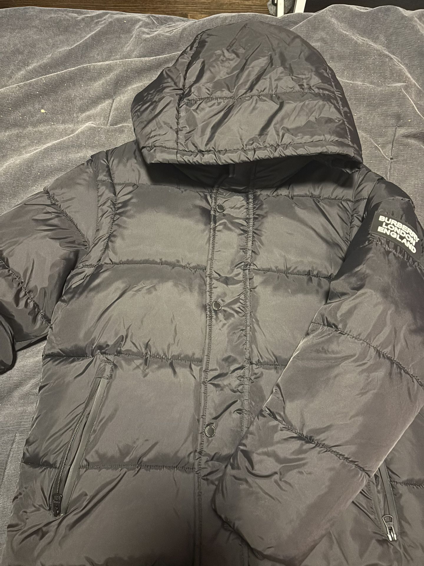 Burberry Black Puffer/vest