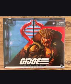 GI Joe Classified Serpentor and Air Chariot RARE
