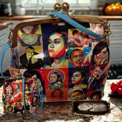 Pop Art Handbag – New, Never Used – Statement Purse