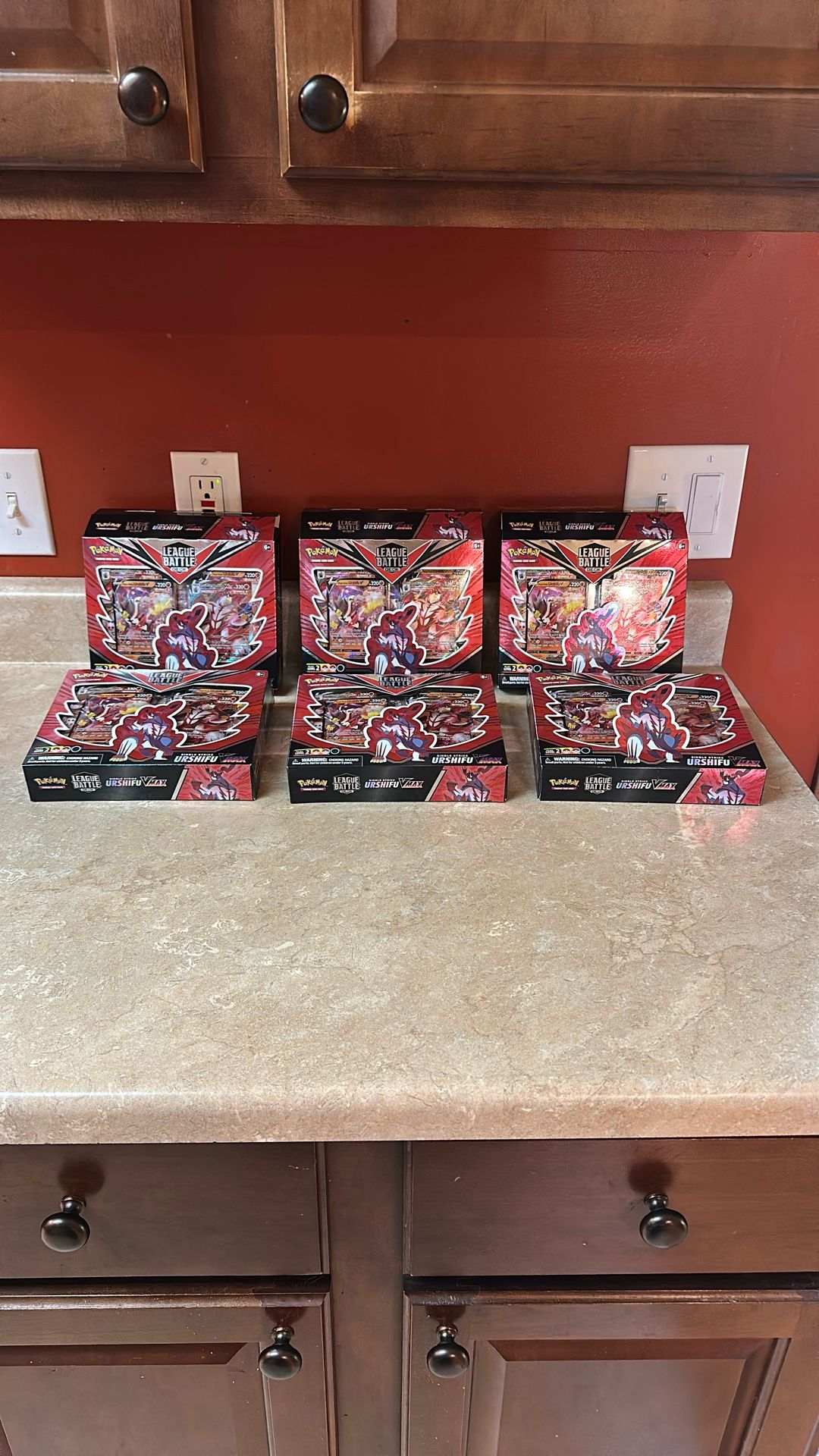 Pokémon League Battle Deck Urshifu Vmax Lot Of 6