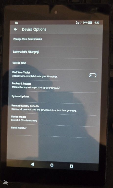 FIRE HD 8 7th Gen Tablet