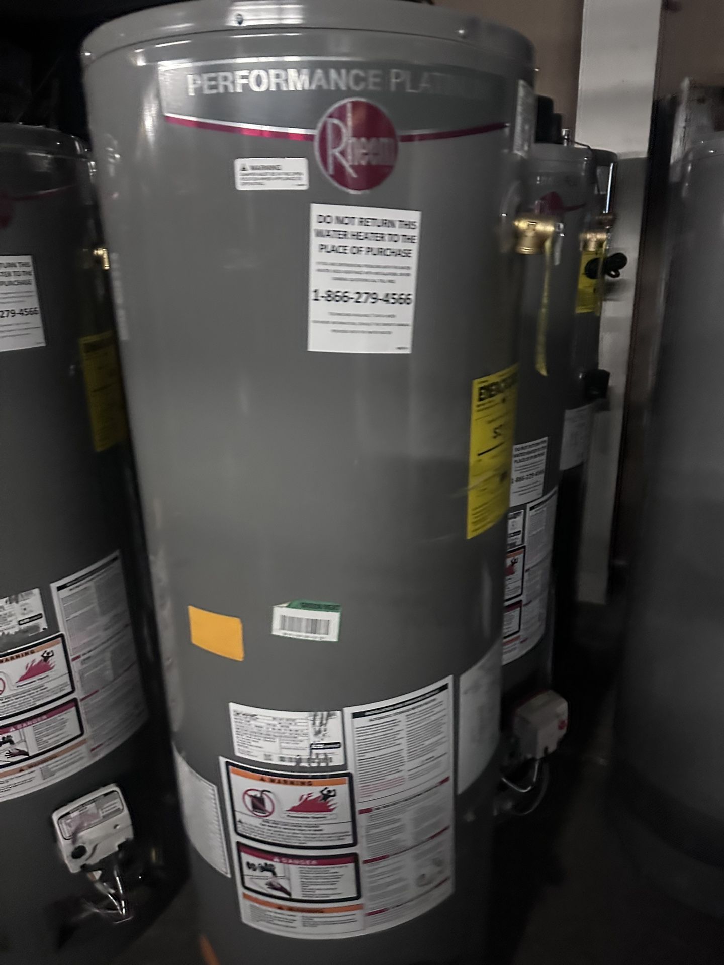 Rheem 40,50 Gallon Water Heater Tank Free Delivery