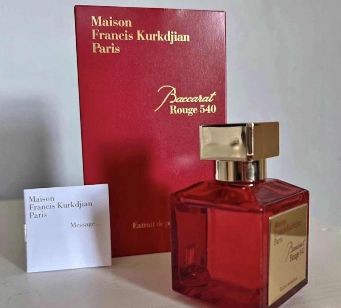 Baccarat Rouge 540 2.4oz