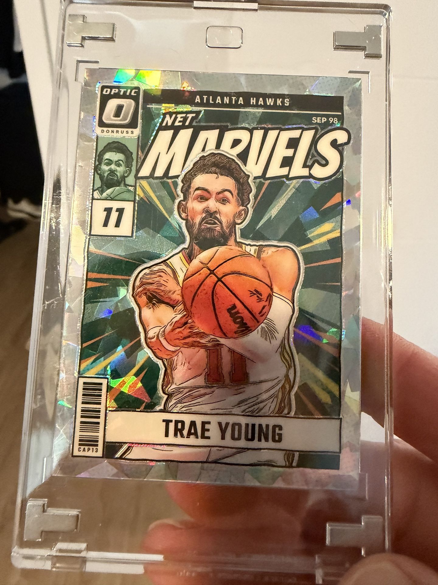 Trae Young Cracked Ice Net Marvels