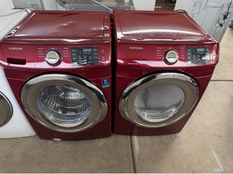 SAMSUNG- FRONT LOAD WASHER AND DRYER GAS IN EXCELLENT CONDITION