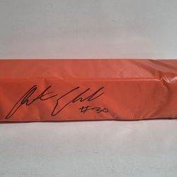 Austin Ekeler Signed Football End Zone Pylon Autograph Chargers NFL Collectible
