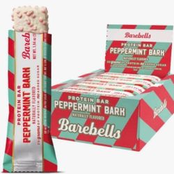 NEW Barebells Protein Bars, Limited Time Flavor - Peppermint Bark (12 Bars)