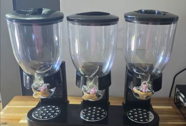 Triple cereal dispenser