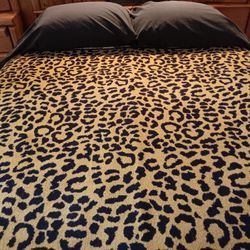 Rare Chetah Print Pendleton Blanket