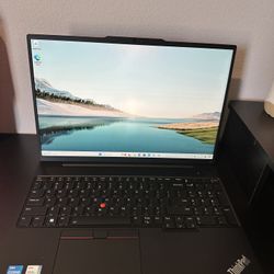 Lenovo ThinkPad E16 Gen1-16 Intel Core I5 -1335U 16GBRAM- 256 GB SSD