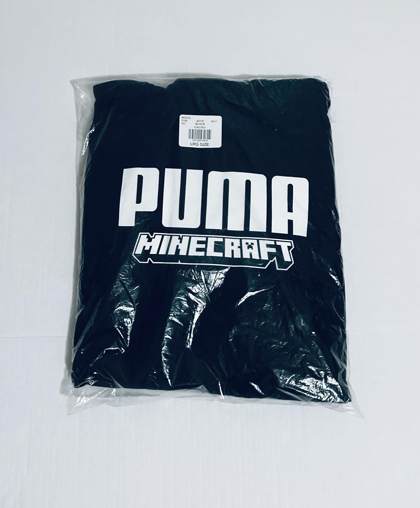 Puma X Minecraft Hoodie Men’s Size L