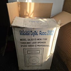 New 500w DOGG DIGITAL AUDIO Speaker