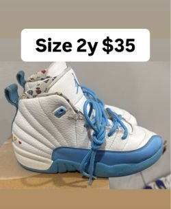 Jordan retro 12s size 2y