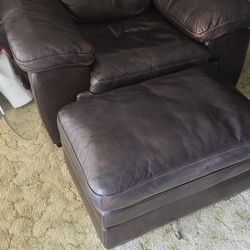 Brown Leather Chair
