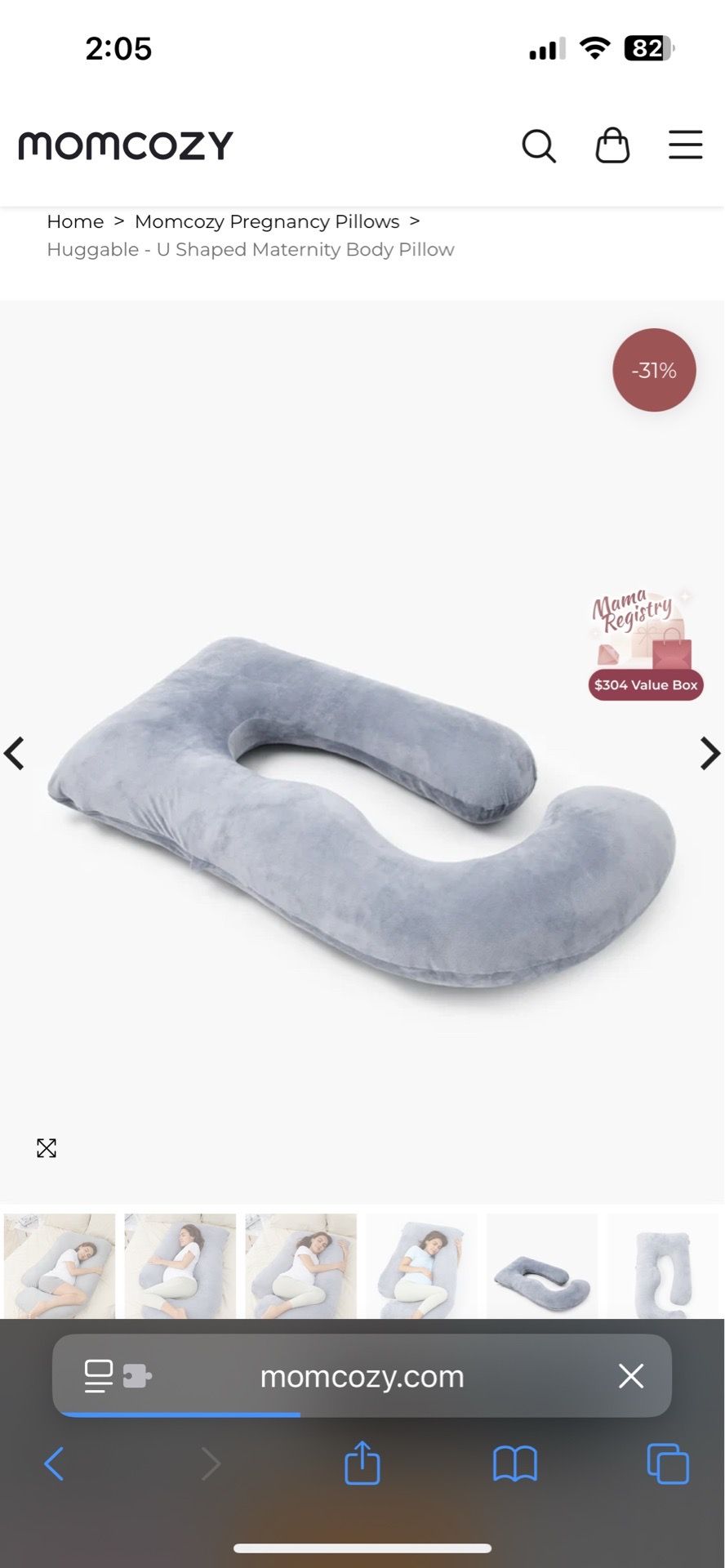 Pregnancy pillow