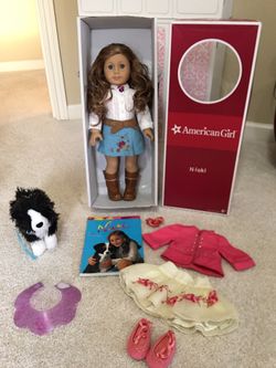American girl doll 18in Retired Nicki With Accessories Gift 🎁 For Xmas $275 Firm
