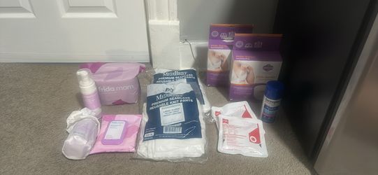 Frida Mom, Milkies, and MediBrief Postpartum no Care Bundle $40 OBO