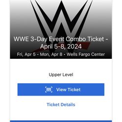 Wrestling Ticket