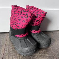 Girl Toddler Snow Boots size 7