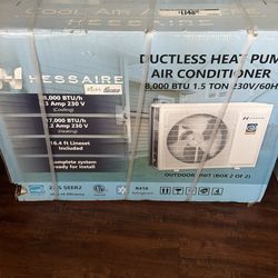 2-  Mini split 1- 18,000 BTU 1-12,000 BTU